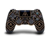 Head Case Designs Officially Licensed Assassin's Creed Crest & Broken Spear Odyssey Artwork Vinyl Sticker Gaming Skin Decal Cover Compatible With Sony PlayStation 4 PS4 DualShock 4 Controller