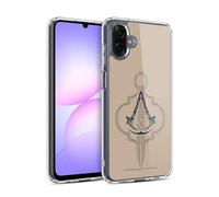 Head Case Designs Officially Licensed Assassin's Creed Crest Hidden Blade Mirage Graphics Gel Case [Military Grade Protection] Compatible With Samsung Galaxy A07 4G