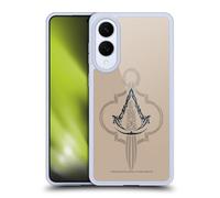 Head Case Designs Officially Licensed Assassin's Creed Crest Hidden Blade Mirage Graphics Gel Case [Military Grade Protection] Compatible With Samsung Galaxy S25 Edge