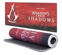 Head Case Designs Officially Licensed Assassin's Creed Crest Katana Shadows Graphics 37.4 x 15.75 x 0.16 inches (900 x 400 mm) - XL Gaming Office Desk PC Keyboard Mouse Mat Pad
