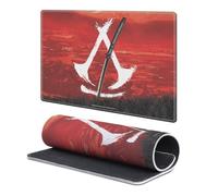 Head Case Designs Officially Licensed Assassin's Creed Crest Katana Shadows Graphics 9.84 x 11.81 x 0.12 inches (250 x 300 mm) - S Gaming Office Desk PC Keyboard Mouse Mat Pad