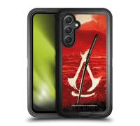 Head Case Designs Officially Licensed Assassin's Creed Crest Katana Shadows Graphics Ultra-Armoured Shockproof Case [Military Grade Protection] Compatible With Samsung Galaxy A54 5G