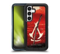 Head Case Designs Officially Licensed Assassin's Creed Crest Katana Shadows Graphics Ultra-Armoured Shockproof Case [Military Grade Protection] Compatible With Samsung Galaxy S24 5G
