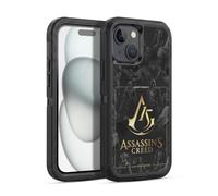 Head Case Designs Officially Licensed Assassin's Creed Crest Key Art 15th Anniversary Graphics Ultra-Armoured Shockproof Case [Military Grade Protection] Compatible With Apple iPhone 15