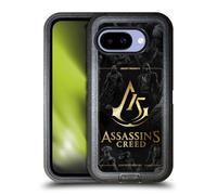 Head Case Designs Officially Licensed Assassin's Creed Crest Key Art 15th Anniversary Graphics Ultra-Armoured Shockproof Case [Military Grade Protection] Compatible With Google Pixel 9A