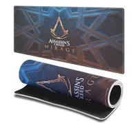 Head Case Designs Officially Licensed Assassin's Creed Crest Logo Mirage Graphics 23.62 x 11.81 x 0.12 inches (600 x 300 mm) - L Gaming Office Desk PC Keyboard Mouse Mat Pad