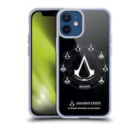 Head Case Designs Officially Licensed Assassin's Creed Crests Legacy Logo Gel Case [Military Grade Protection] Compatible With Apple iPhone 12 Mini