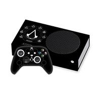 Head Case Designs Officially Licensed Assassin's Creed Crests Legacy Logo Vinyl Sticker Gaming Skin Decal Cover Compatible With Xbox Series S Console and Controller Bundle