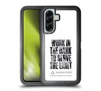 Head Case Designs Officially Licensed Assassin's Creed Double Exposure Legacy Typography Ultra-Armoured Shockproof Case [Military Grade Protection] Compatible With Samsung Galaxy A56 5G
