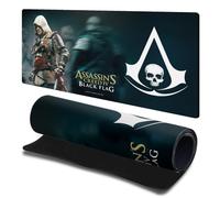 Head Case Designs Officially Licensed Assassin's Creed Edward Crowd Black Flag Key Art 23.62 x 11.81 x 0.12 inches (600 x 300 mm) - L Gaming Office Desk PC Keyboard Mouse Mat Pad
