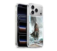 Head Case Designs Officially Licensed Assassin's Creed Edward on Shore Black Flag Key Art Gel Case [Military Grade Protection] Compatible with Apple iPhone 17 Pro Max and Compatible with MagSafe
