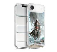 Head Case Designs Officially Licensed Assassin's Creed Edward on Shore Black Flag Key Art Gel Case [Military Grade Protection] Compatible with Apple iPhone 17 Air and Compatible with MagSafe