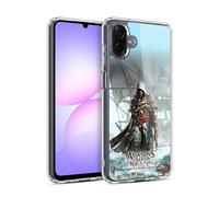 Head Case Designs Officially Licensed Assassin's Creed Edward on Shore Black Flag Key Art Gel Case [Military Grade Protection] Compatible With Samsung Galaxy A07 4G