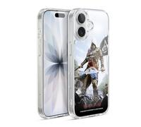 Head Case Designs Officially Licensed Assassin's Creed Edward Sword Black Flag Key Art Gel Case [Military Grade Protection] Compatible with Apple iPhone 17 and Compatible with MagSafe