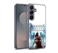 Head Case Designs Officially Licensed Assassin's Creed Ezio Packshot Final Brotherhood Key Art Gel Case [Military Grade Protection] Compatible with Samsung Galaxy S25 and Compatible with MagSafe