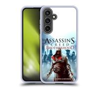 Head Case Designs Officially Licensed Assassin's Creed Ezio Packshot Final Brotherhood Key Art Gel Case [Military Grade Protection] Compatible with Samsung Galaxy S24 FE and Compatible with MagSafe