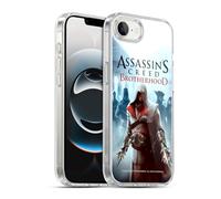 Head Case Designs Officially Licensed Assassin's Creed Ezio Packshot Final Brotherhood Key Art Gel Case [Military Grade] Compatible with Apple iPhone 16e / iPhone 17e and Compatible with MagSafe