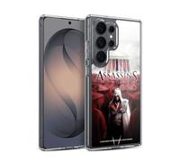 Head Case Designs Officially Licensed Assassin's Creed Ezio Red Crowd Brotherhood Key Art Gel Case [Military Grade Protection] Compatible with Samsung Galaxy S26 Ultra and Compatible with MagSafe