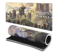 Head Case Designs Officially Licensed Assassin's Creed Female Eivor Raid Leader Valhalla Graphics 23.6 x 11.8 in (600 x 300 mm) - Large Gaming Office Desk PC Keyboard Mouse Mat Pad