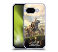 Head Case Designs Officially Licensed Assassin's Creed Female Eivor Raid Leader Valhalla Key Art Gel Case [Military Grade Protection] Compatible With Google Pixel 9A