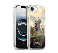 Head Case Designs Officially Licensed Assassin's Creed Female Eivor Raid Leader Valhalla Key Art Gel Case [Military Grade] Compatible with Apple iPhone 16e / iPhone 17e and Compatible with MagSafe