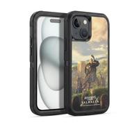 Head Case Designs Officially Licensed Assassin's Creed Female Eivor Raid Leader Valhalla Key Art Ultra-Armoured Shockproof Case [Military Grade Protection] Compatible With Apple iPhone 15