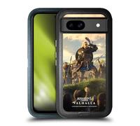 Head Case Designs Officially Licensed Assassin's Creed Female Eivor Raid Leader Valhalla Key Art Ultra-Armoured Shockproof Case [Military Grade Protection] Compatible With Google Pixel 8a