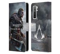 Head Case Designs Officially Licensed Assassin's Creed Female Eivor Valhalla Key Art Leather Book Wallet Case Cover Compatible With Huawei Nova 7 SE/P40 Lite 5G