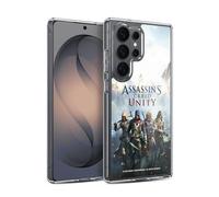 Head Case Designs Officially Licensed Assassin's Creed French Brotherhood Unity Key Art Gel Case [Military Grade Protection] Compatible with Samsung Galaxy S26 Ultra and Compatible with MagSafe