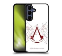 Head Case Designs Officially Licensed Assassin's Creed Geometric Logo Gel Armour Case [Military Grade Protection] Compatible With Samsung Galaxy S25 FE