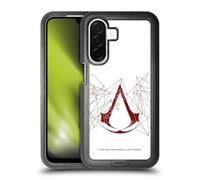 Head Case Designs Officially Licensed Assassin's Creed Geometric Logo Ultra-Armoured Shockproof Case [Military Grade Protection] Compatible With Samsung Galaxy A26 5G