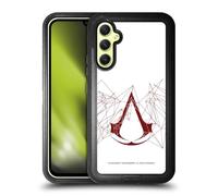 Head Case Designs Officially Licensed Assassin's Creed Geometric Logo Ultra-Armoured Shockproof Case [Military Grade Protection] Compatible With Samsung Galaxy A34 5G