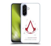 Head Case Designs Officially Licensed Assassin's Creed Geometric White Legacy Logo Gel Case [Military Grade Protection] Compatible With Samsung Galaxy A36 5G