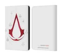 Head Case Designs Officially Licensed Assassin's Creed Geometric White Legacy Logo Leather Wallet Case Compatible With Amazon Kindle 11th Gen 6in 2022