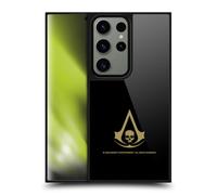 Head Case Designs Officially Licensed Assassin's Creed Gold Black Flag Logos Gel Armour Case [Military Grade Protection] Compatible With Samsung Galaxy S24 Ultra 5G