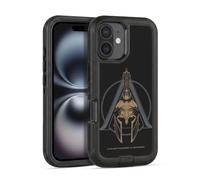 Head Case Designs Officially Licensed Assassin's Creed Gold Helmet Odyssey Artwork Ultra-Armoured Shockproof Case [Military Grade Protection] Compatible With Apple iPhone 16