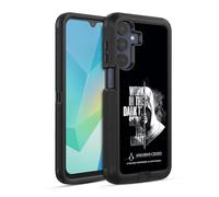 Head Case Designs Officially Licensed Assassin's Creed Half Legacy Typography Ultra-Armoured Shockproof Case [Military Grade Protection] Compatible With Samsung Galaxy A16 5G