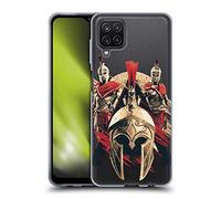 Head Case Designs Officially Licensed Assassin's Creed Helmet Odyssey Artwork Gel Case [Military Grade Protection] Compatible With Samsung Galaxy A12 (2020)