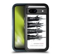 Head Case Designs Officially Licensed Assassin's Creed Hidden Blades Legacy Typography Ultra-Armoured Shockproof Case [Military Grade Protection] Compatible With Google Pixel 8a