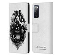Head Case Designs Officially Licensed Assassin's Creed Ink Blot Legacy Character Artwork Leather Wallet Case Compatible With Samsung Galaxy S20 FE / 5G