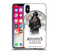 Head Case Designs Officially Licensed Assassin's Creed Jacob Frye Clocktower Syndicate Character Art Gel Case [Military Grade] Compatible with Apple iPhone X/iPhone XS and Compatible with MagSafe