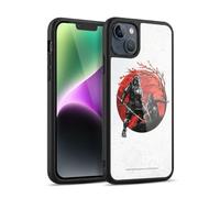 Head Case Designs Officially Licensed Assassin's Creed Japan Flag Characters Shadows Graphics Gel Armour Case [Military Grade Protection] Compatible With Apple iPhone 14 Plus