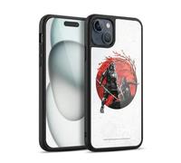Head Case Designs Officially Licensed Assassin's Creed Japan Flag Characters Shadows Graphics Gel Armour Case [Military Grade Protection] Compatible With Apple iPhone 15 Plus