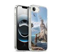 Head Case Designs Officially Licensed Assassin's Creed Kassandra Odyssey Key Art Gel Case [Military Grade Protection] Compatible with Apple iPhone 16e / iPhone 17e and Compatible with MagSafe