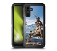 Head Case Designs Officially Licensed Assassin's Creed Kassandra Odyssey Key Art Ultra-Armoured Shockproof Case [Military Grade Protection] Compatible With Samsung Galaxy A13 5G (2021)