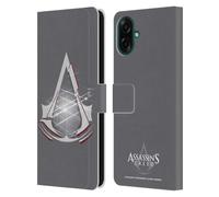 Head Case Designs Officially Licensed Assassin's Creed Light Logo Leather Wallet Case Compatible With Samsung Galaxy A07