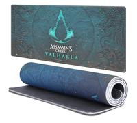 Head Case Designs Officially Licensed Assassin's Creed Logo Valhalla Graphics Gaming Office Desk PC Keyboard Mouse Mat Pad 37.4 x 15.75 x 0.16 inches (900 x 400 mm) - XL