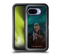 Head Case Designs Officially Licensed Assassin's Creed Male Eivor Poster Valhalla Key Art Ultra-Armoured Shockproof Case [Military Grade Protection] Compatible With Google Pixel 9A