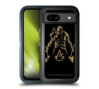 Head Case Designs Officially Licensed Assassin's Creed Male Eivor Silhouette 15th Anniversary Graphics Ultra-Armoured Shockproof Case [Military Grade Protection] Compatible With Google Pixel 8a