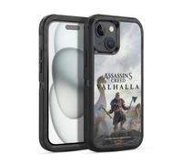 Head Case Designs Officially Licensed Assassin's Creed Male Eivor Valhalla Key Art Ultra-Armoured Shockproof Case [Military Grade Protection] Compatible With Apple iPhone 15